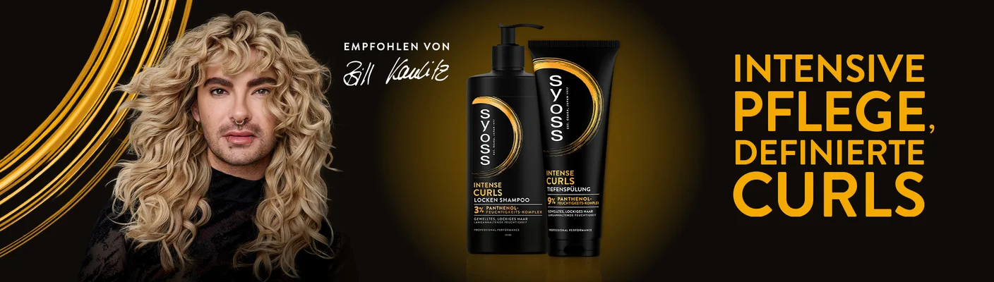 Syoss intense curls empfohlen von Bill Kaulitz
