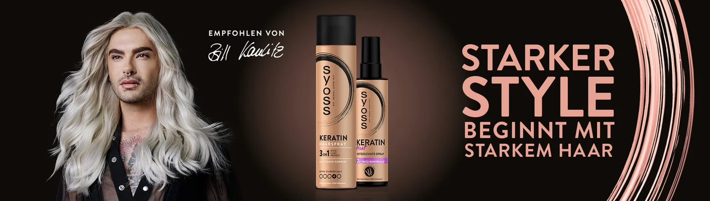 Syoss Style empfohlen von Bill Kaulitz