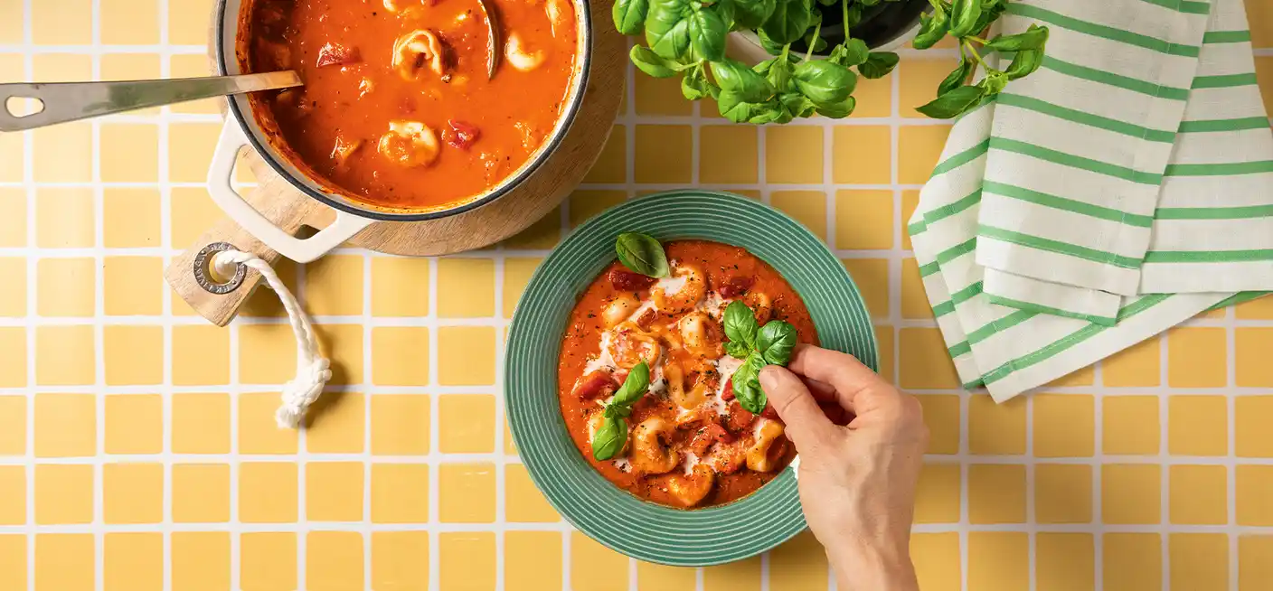 Schritt 4 Zubereitung der Paprika Tomaten Suppe