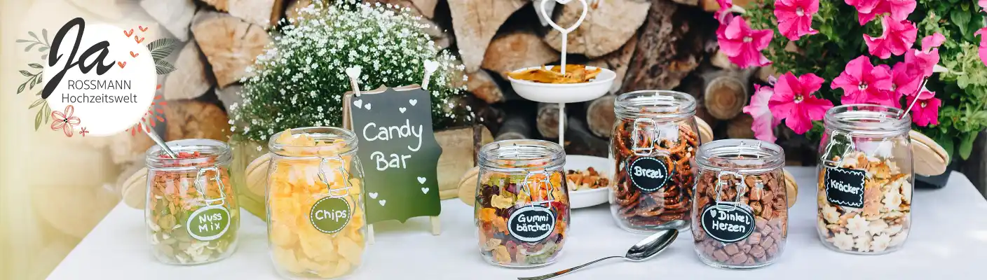 Candy-Bar für deine Hochzeit