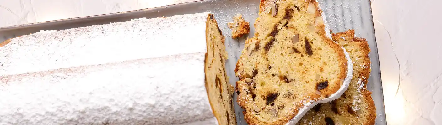 Aprikosen-Mandel-Stollen