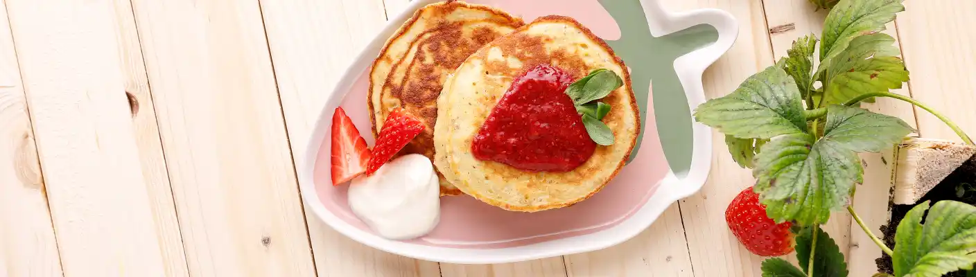 Rezept ErdbeerMandelPancakes