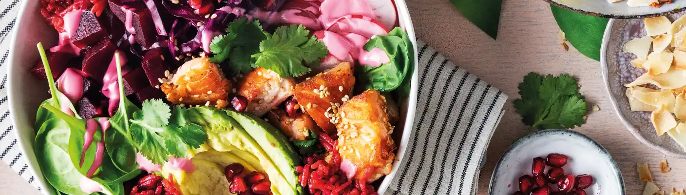 Rezept Pretty-in-pink-Bowl
