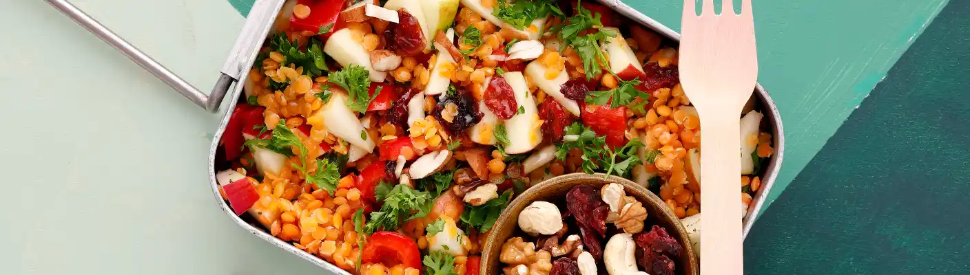 Rezept Rote Linsen-Salat