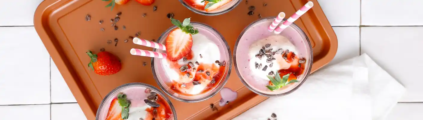 Strawberry-Banana-Shake