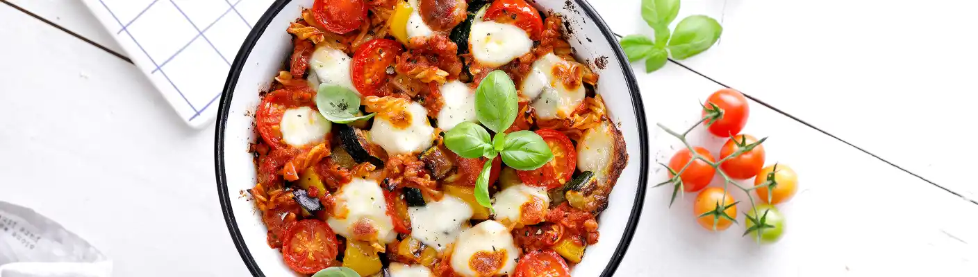 Tomaten-Nudel-Auflauf