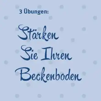 Inkontinenz_Beckenbodenübung