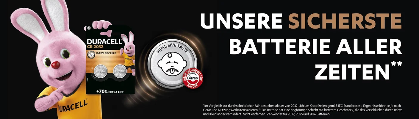 Duracell Lithium-Knopfzellen