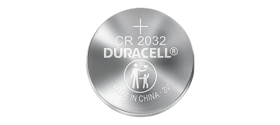 Duracell eingravierte Warnung