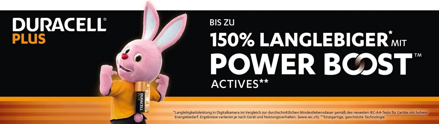 Duracell Plus Batterie