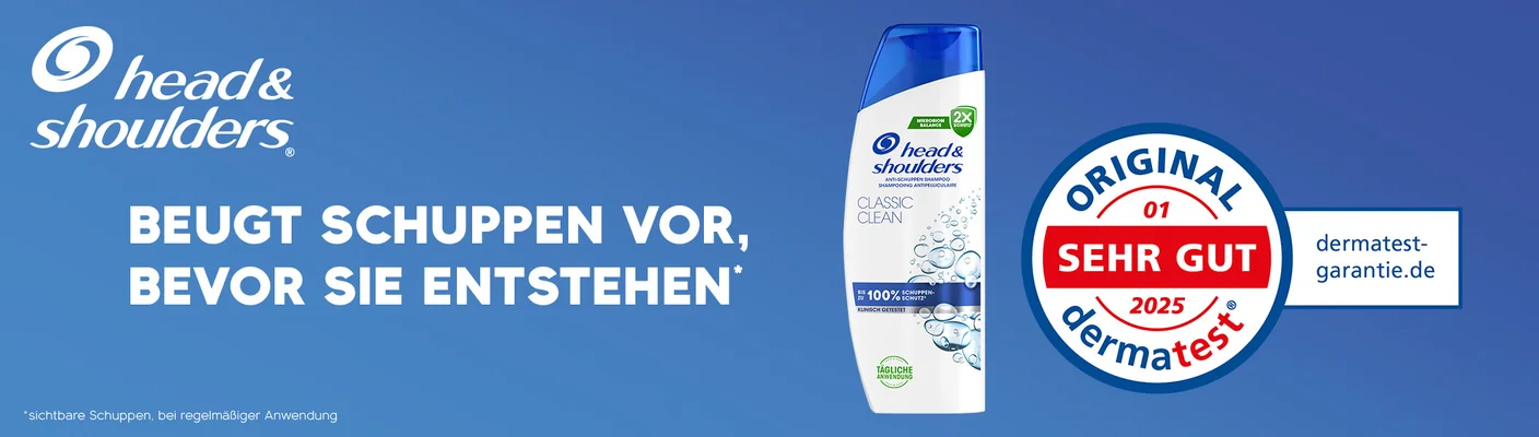 Head and Shoulders Schuppen vorbeugen