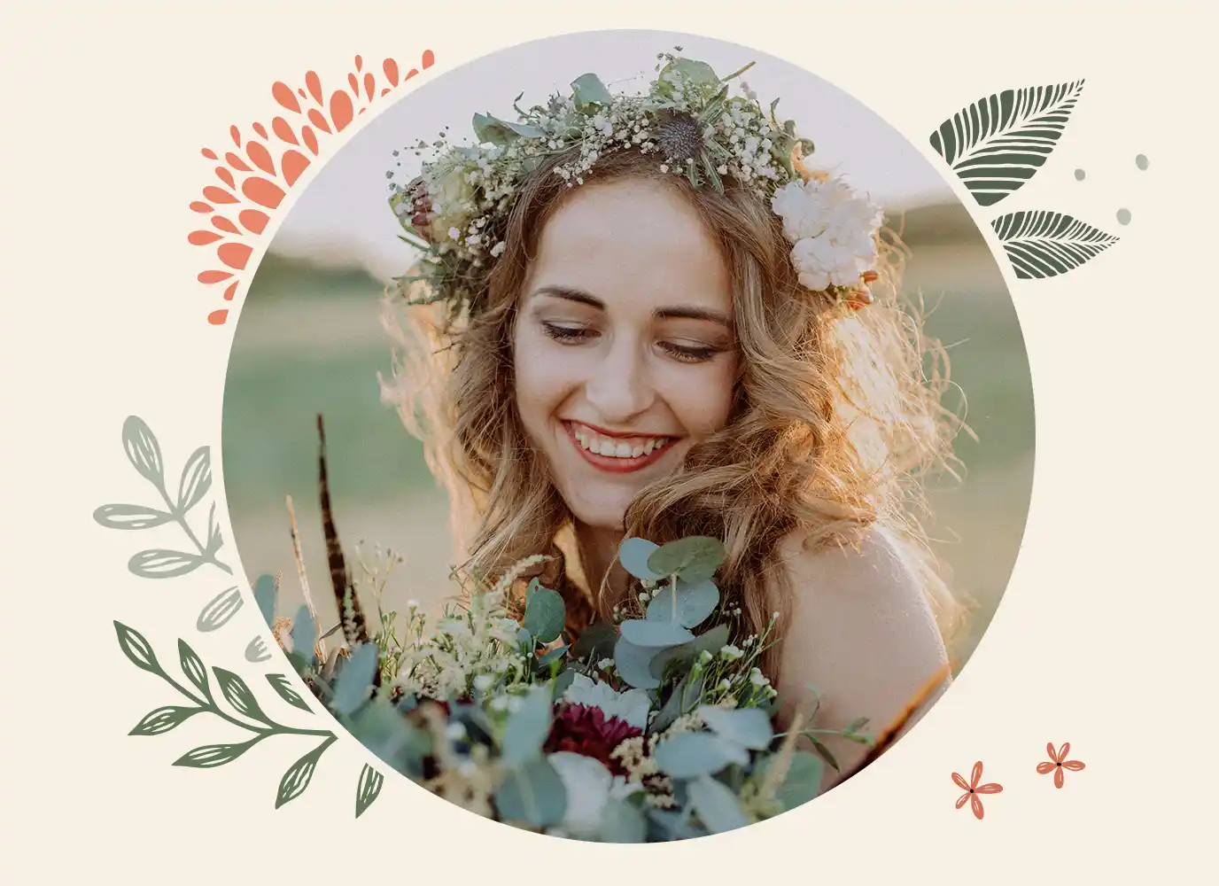 Boho Braut Make-up