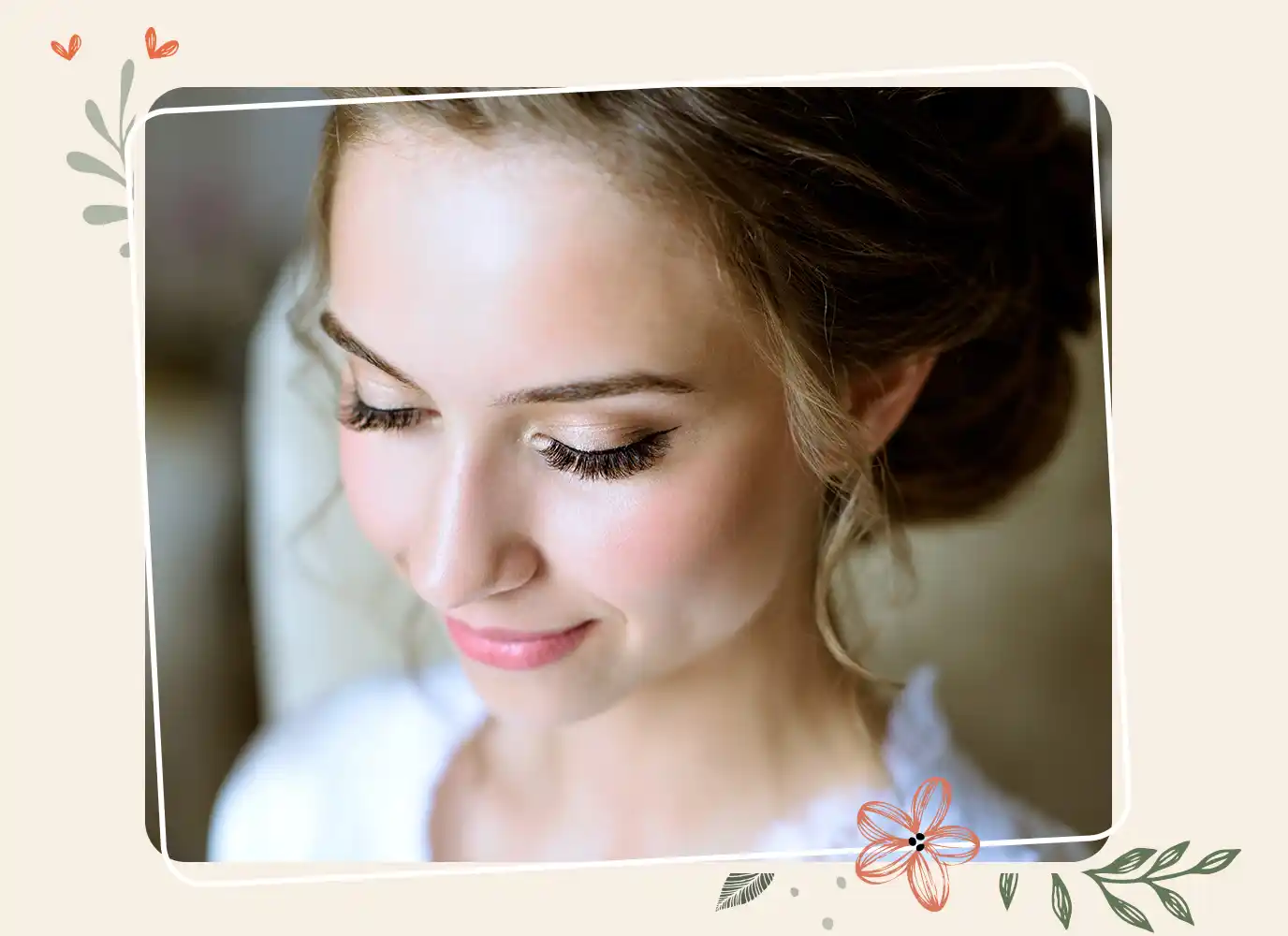 natürliches, dezentes Braut Make-up
