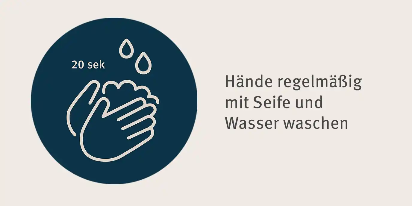 Hände waschen