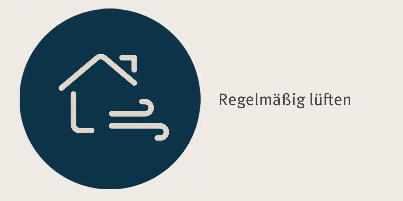 Regelmäßig lüften