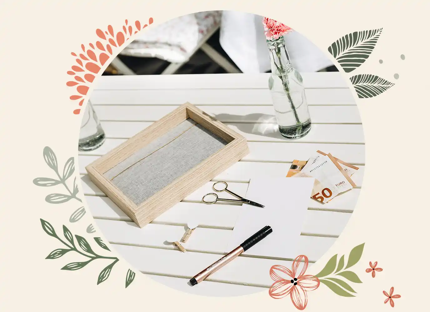 Hochzeitsgeschenke DIY Material