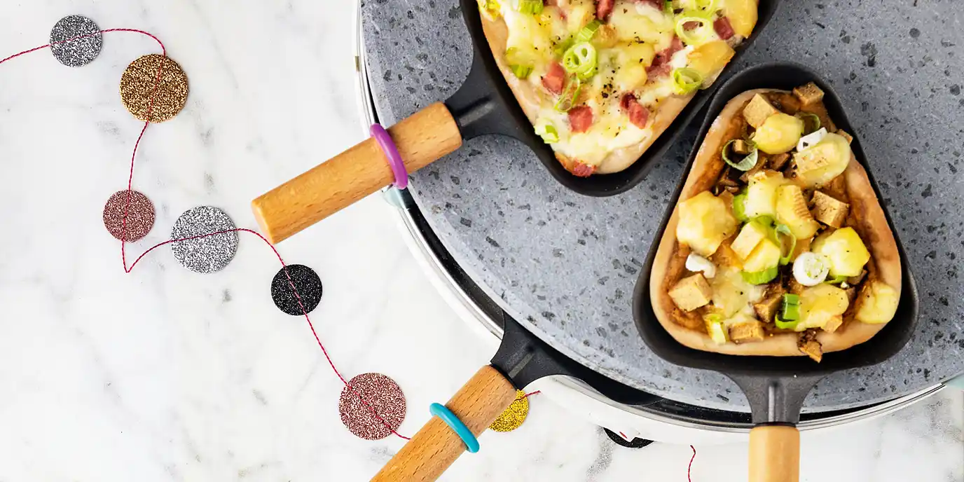 Raclette-Rezepte Flammkuchen