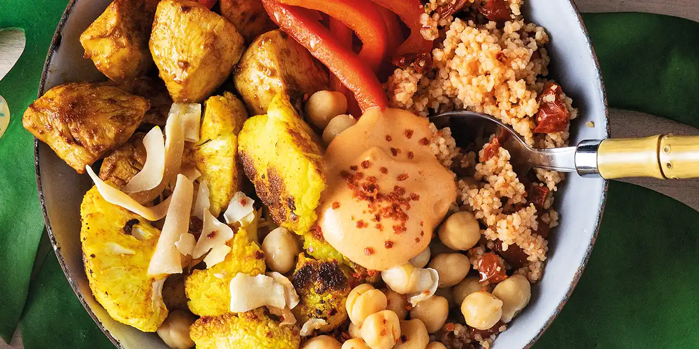 Rezept Spicy-Curry-Bowl