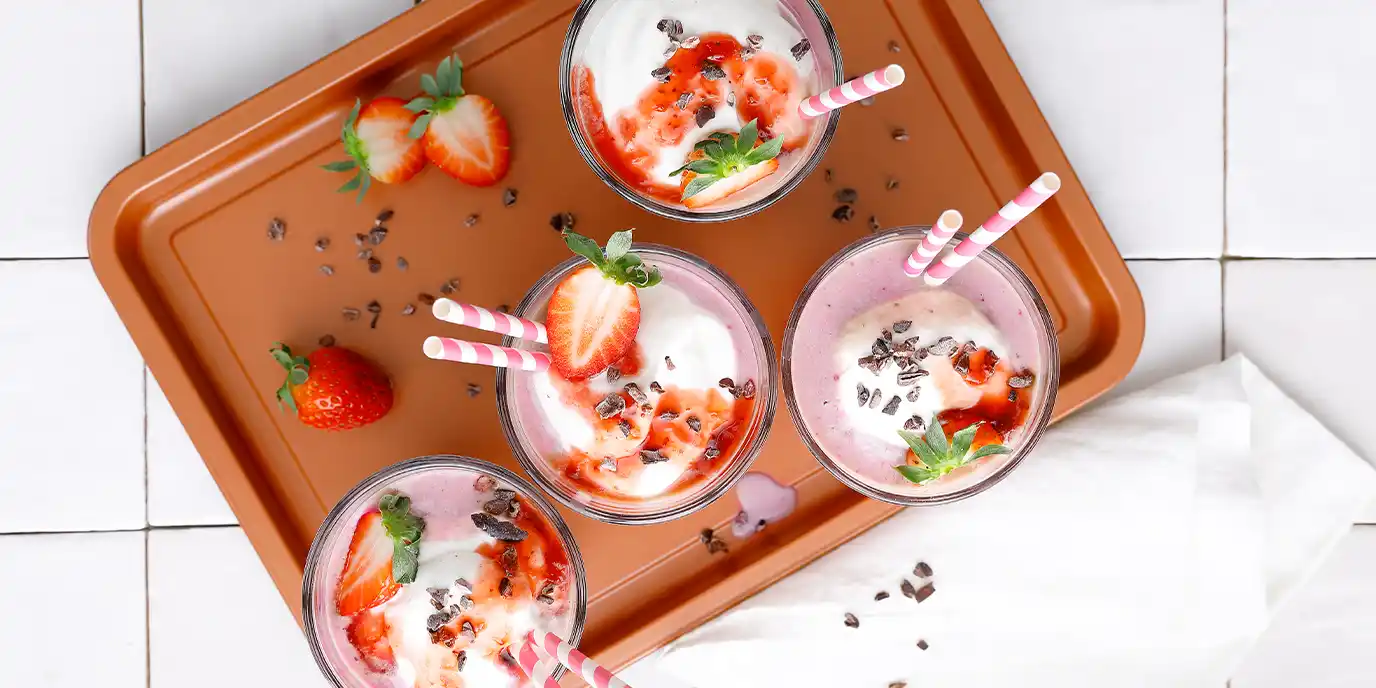 Strawberry-Banana-Shake