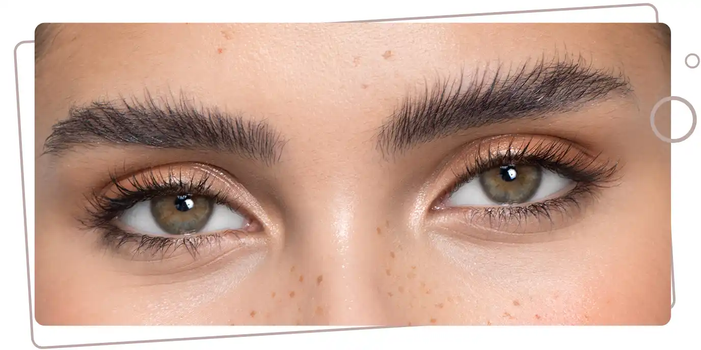 Soap-Brows Augen