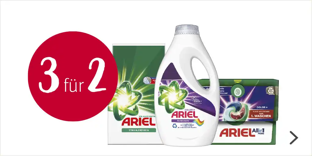 Ariel Waschmittel –Innovation & Nachhaltigkeit