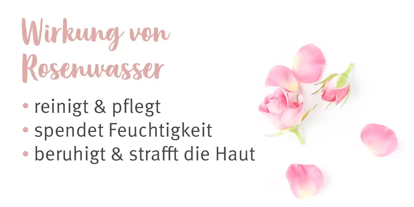 Rosenwasser Wirkung