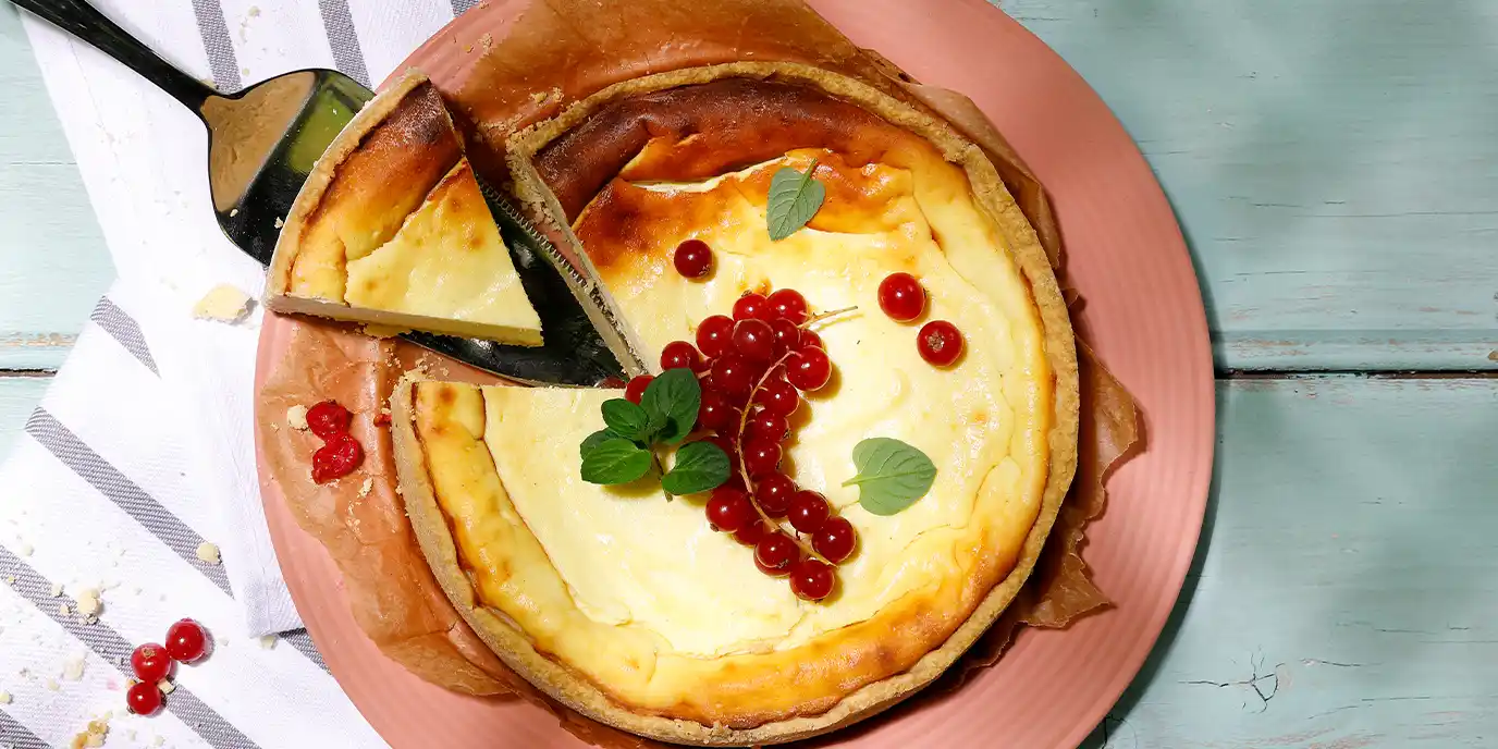 Käsekuchen mit Erythrit