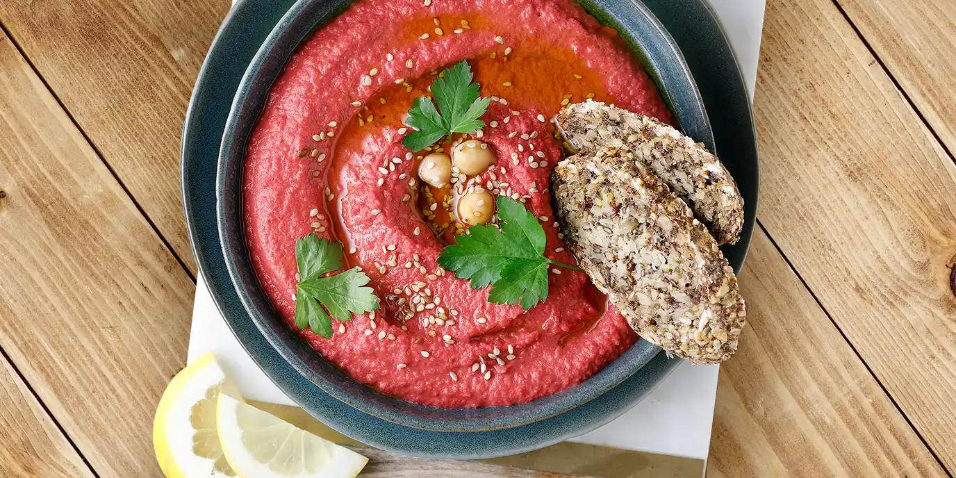 Rezept Rote-Beete-Hummus