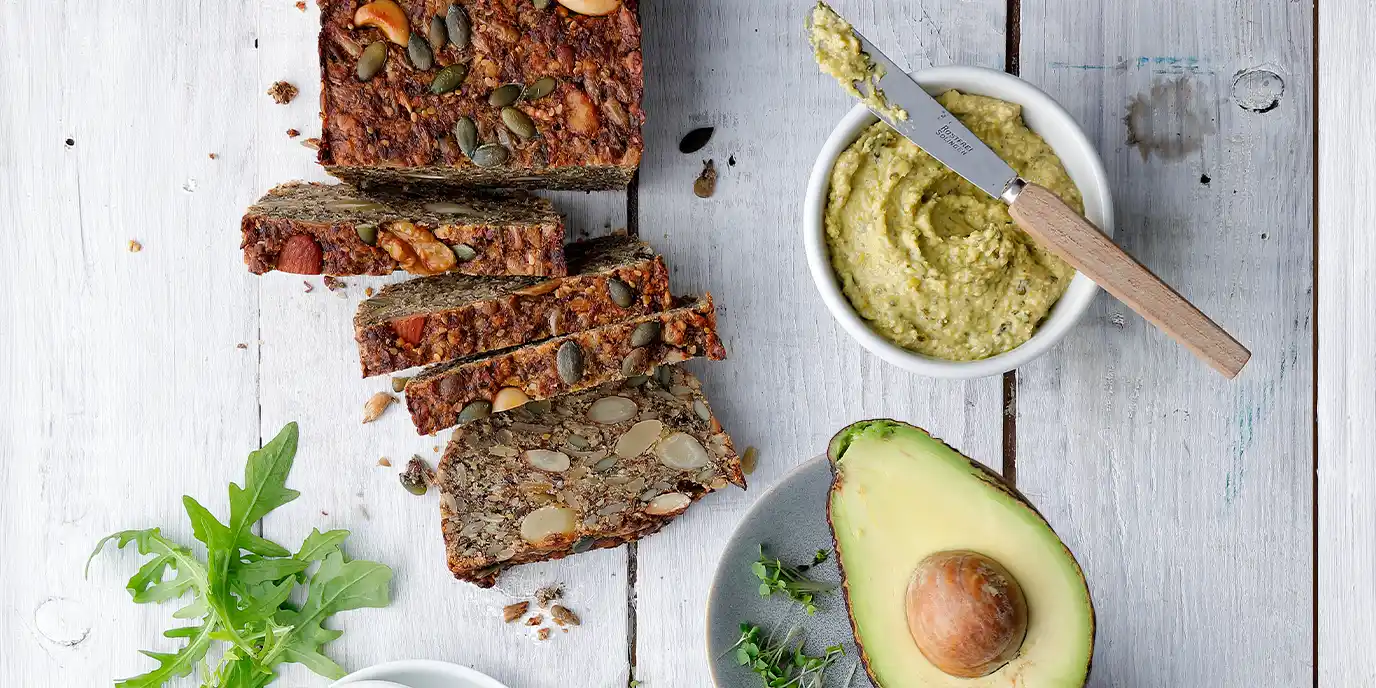 Rezept Wunderbrot mit Avocadocreme