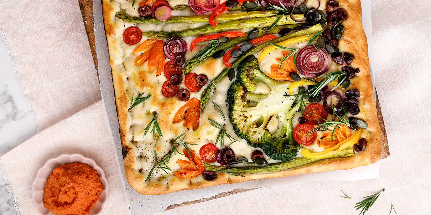 Blumenwiese Focaccia