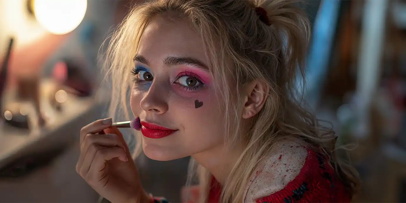 Harley Quinn schminken