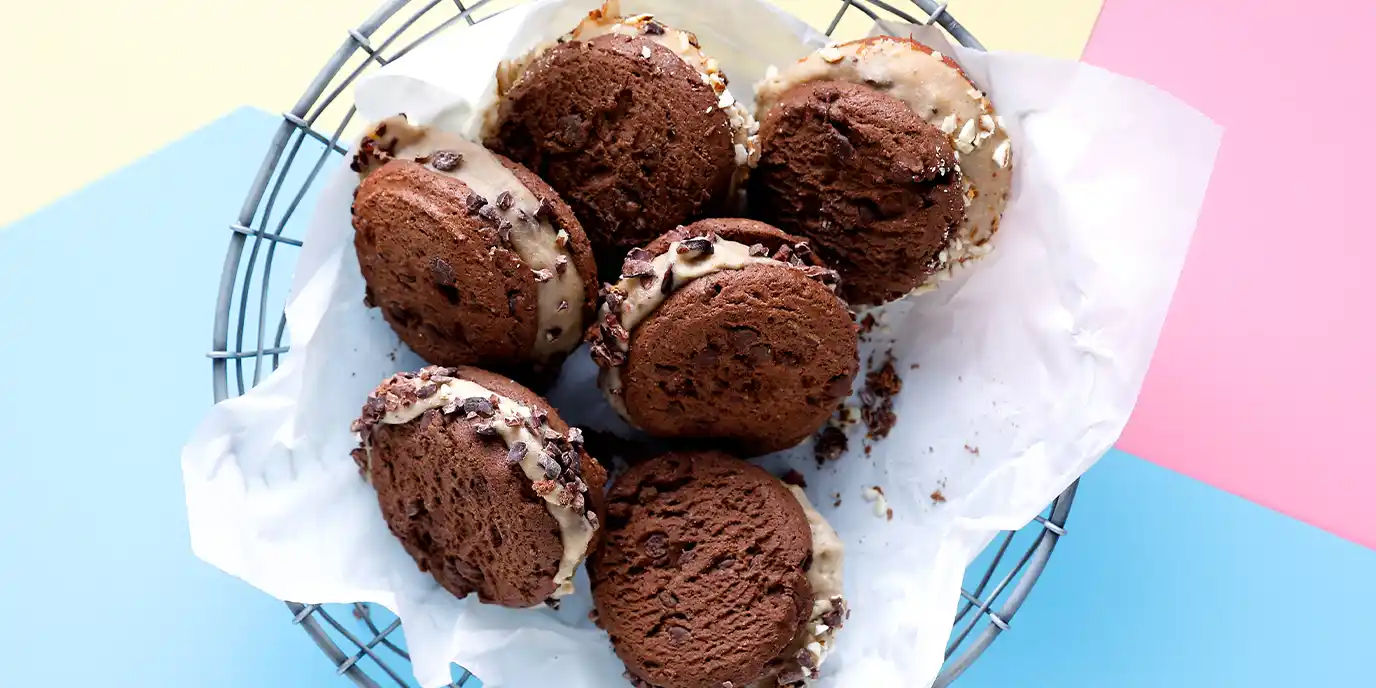 Schoko-Eis-Sndwich