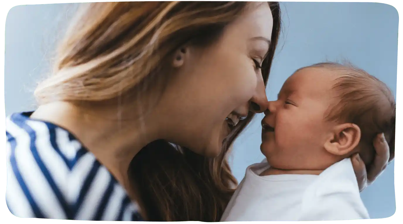 Babys im dritten Monat