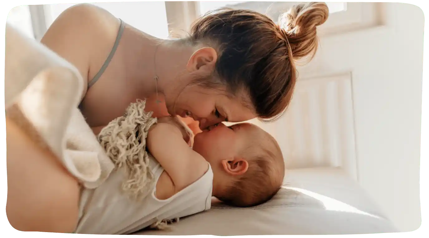 Babys im vierten Monat