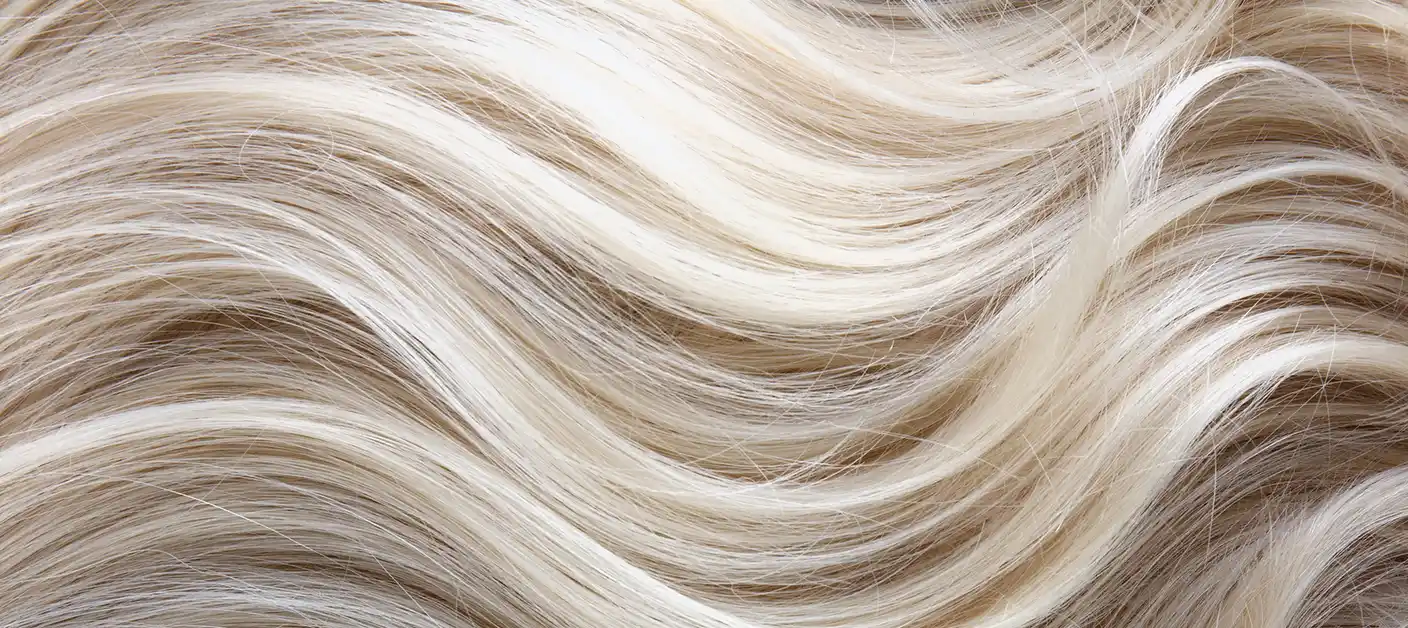 Aschblonde Haare