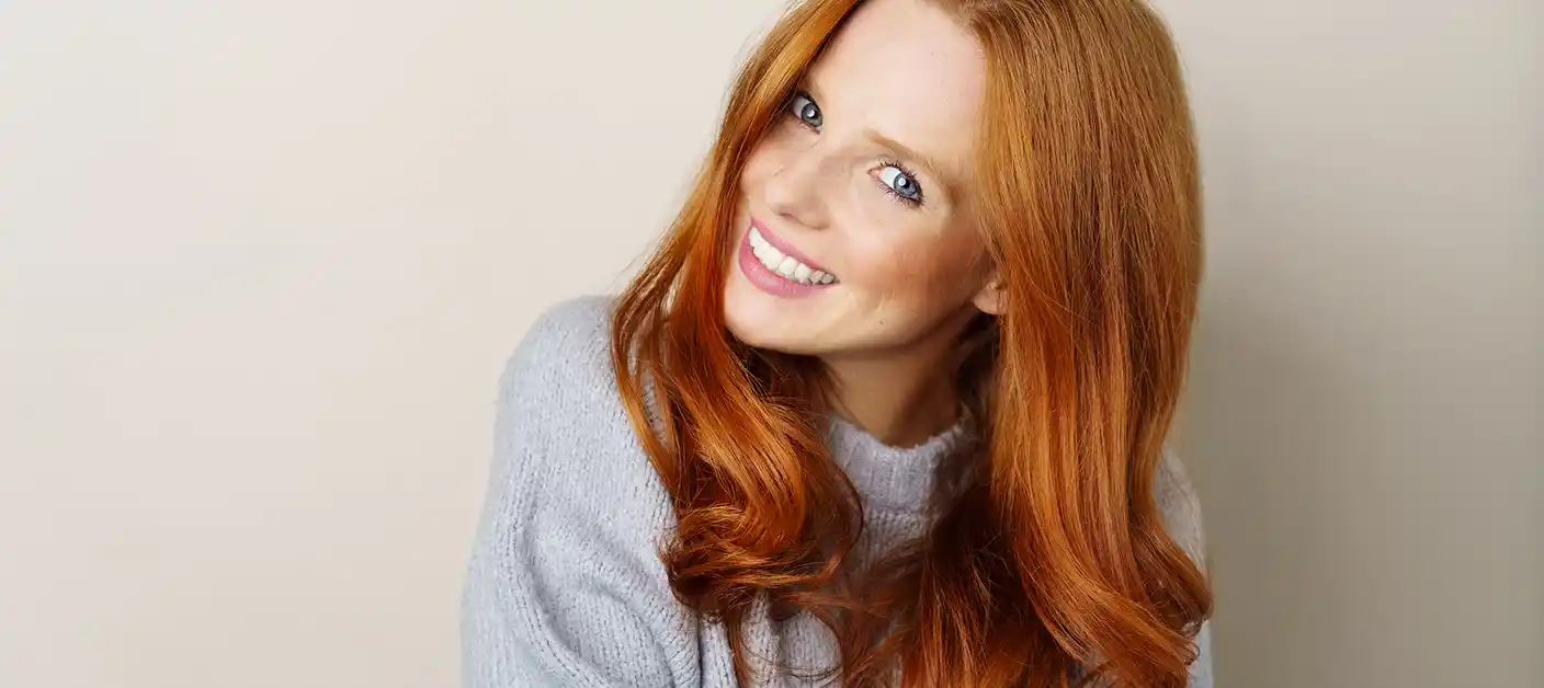 Naturhaarfarbe Rot