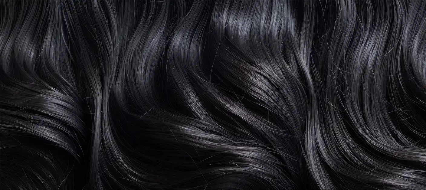 Haarfarbe Schwarz