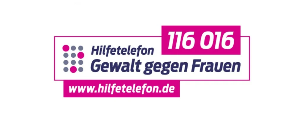 facelle informiert: Logo Hilfetelefon Gewalt gegen Frauen